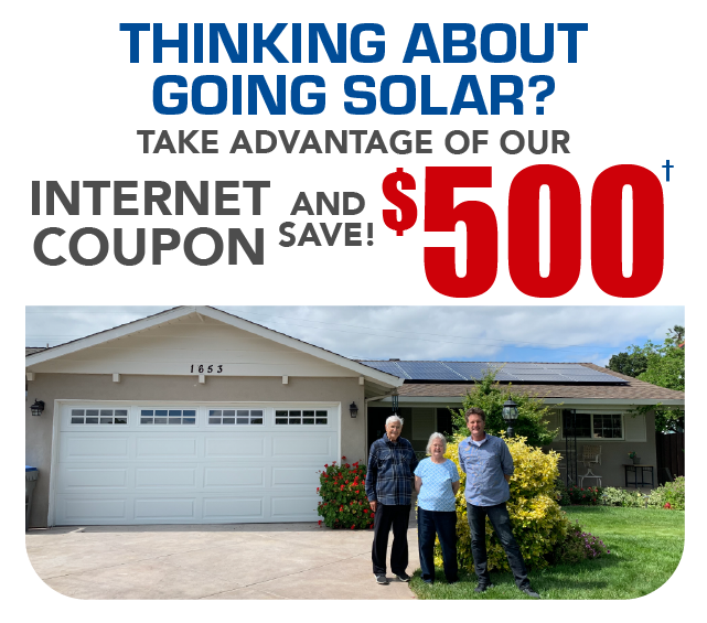Thinking about going solar? $500 off